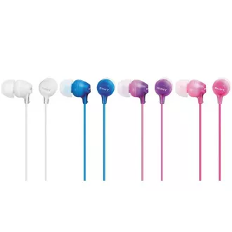 SONY stereo sluchátka MDR-EX15LP, černá SONY stereo sluchátka MDR-EX15LP, černá