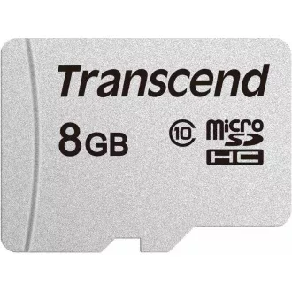 TRANSCEND MicroSDHC karta 8GB 300S, Class 10, bez adaptéru TRANSCEND MicroSDHC karta 8GB 300S, Class 10, bez adaptéru