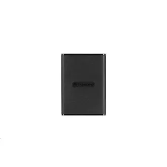 TRANSCEND externí SSD ESD270C 500GB, Portable, USB 3.1 Gen.2, Type C & A, two cables 520/460 MB/s, black/černá TRANSCEND externí SSD ESD270C 500GB, Portable, USB 3.1 Gen.2, Type C & A, two cables 520/460 MB/s, black/černá
