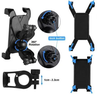 Plastový držák na telefon pro Xiaomi Scooter (Bulk) Plastový držák na telefon pro Xiaomi Scooter (Bulk)