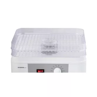 Orava SU-102 sušička ovoce a zeleniny, 230 W, 5 roštů, 55 dB, regulace teploty, bílá