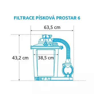 Marimex ProStar 6 písková filtrace Marimex ProStar 6 písková filtrace