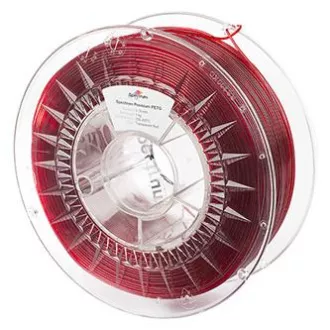 Spectrum Filament Premium PET-G 1000g, transparent red, DOPRODEJ Spectrum Filament Premium PET-G 1000g, transparent red, DOPRODEJ