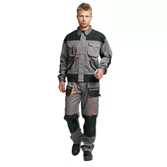 FF CARL BE-01-002 bunda červená/černá 60