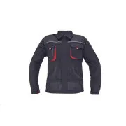 FF CARL BE-01-002 bunda černá/červená 52