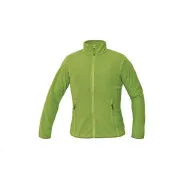GOMTI bunda fleece dámská limetková XL