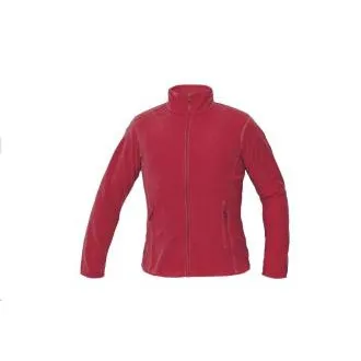 GOMTI bunda fleece dámská červená L GOMTI bunda fleece dámská červená L