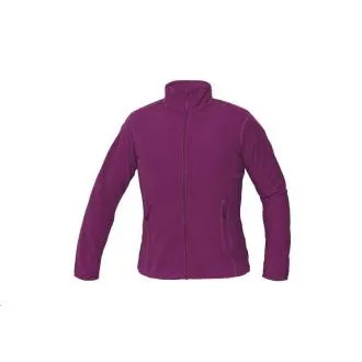 GOMTI bunda fleece dámská tm. růžová S