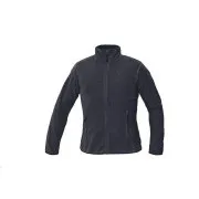 GOMTI bunda fleece dámská černá XXL
