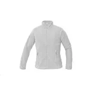 GOMTI bunda fleece dámská bílá XS