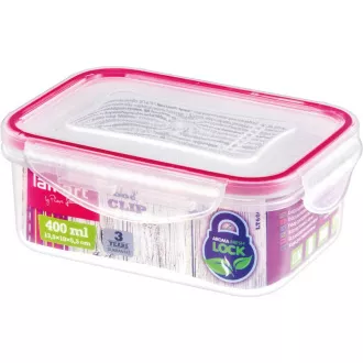 LT6006 DÓZA OBDELNÍK 400ML CLIP LAMART LT6006 DÓZA OBDELNÍK 400ML CLIP LAMART