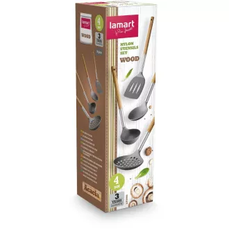 LT3900 SET KUCH.NÁČINÍ 4KS WOOD LAMART LT3900 SET KUCH.NÁČINÍ 4KS WOOD LAMART