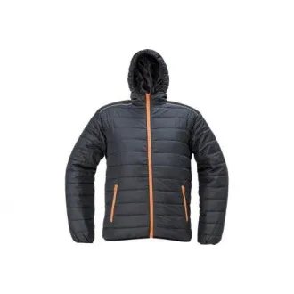 MAX VIVO LIGHT bunda černá/oranžová vel. L MAX VIVO LIGHT bunda černá/oranžová vel. L