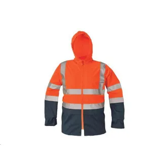 EPPING bunda HV oranžová/navy S EPPING bunda HV oranžová/navy S