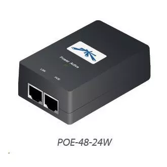 UBNT POE-48-24W [PoE adaptér 48V/0, 5A (24W), vč. napájecího kabelu]