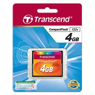 TRANSCEND Compact Flash 4GB (133x) TRANSCEND Compact Flash 4GB (133x)