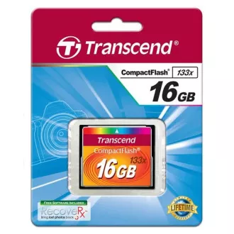TRANSCEND Compact Flash 16GB (133x) TRANSCEND Compact Flash 16GB (133x)