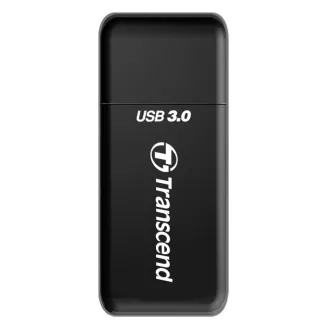 TRANSCEND Card Reader F5, USB 3.0, Black TRANSCEND Card Reader F5, USB 3.0, Black