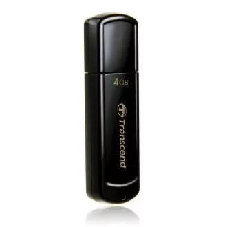 TRANSCEND Flash Disk 4GB JetFlash®350, USB 2.0 (R:13/W:4 MB/s) černá TRANSCEND Flash Disk 4GB JetFlash®350, USB 2.0 (R:13/W:4 MB/s) černá