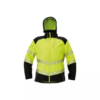 KNOXFIELD PROFI HV softsh.bunda žlutá S KNOXFIELD PROFI HV softsh.bunda žlutá S