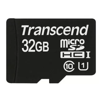 TRANSCEND MicroSDHC karta 32GB Premium, Class 10 UHS-I 300x, bez adaptéru TRANSCEND MicroSDHC karta 32GB Premium, Class 10 UHS-I 300x, bez adaptéru