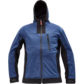 HUYER SOFTSHELL bunda royal modrá L