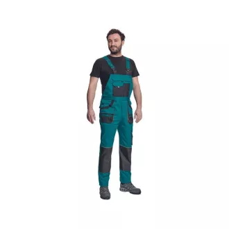 FF CARL BE-01-004 lacl kalhoty zelená/černá 58 FF CARL BE-01-004 lacl kalhoty zelená/černá 58