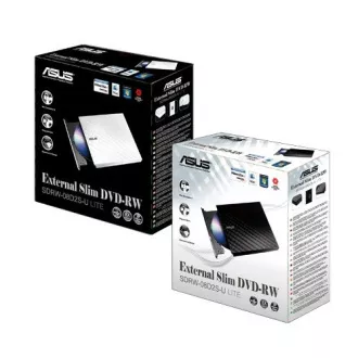 ASUS DVD Writer SDRW-08D2S-U LITE/WHITE, External Slim DVD-RW, white, USB ASUS DVD Writer SDRW-08D2S-U LITE/WHITE, External Slim DVD-RW, white, USB