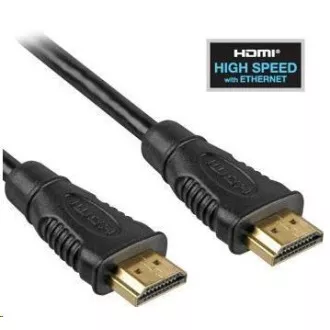 PREMIUMCORD Kabel HDMI 5m High Speed + Ethernet (v1.4), zlacené konektory PREMIUMCORD Kabel HDMI 5m High Speed + Ethernet (v1.4), zlacené konektory