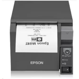 EPSON TM-T70II pokladní tiskárna, USB + serial, černá, řezačka, se zdrojem EPSON TM-T70II pokladní tiskárna, USB + serial, černá, řezačka, se zdrojem