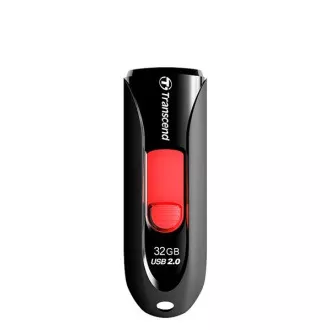 TRANSCEND Flash Disk 32GB JetFlash®590K, USB 2.0 (R:16/W:6 MB/s) černá TRANSCEND Flash Disk 32GB JetFlash®590K, USB 2.0 (R:16/W:6 MB/s) černá