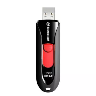 TRANSCEND Flash Disk 32GB JetFlash®590K, USB 2.0 (R:16/W:6 MB/s) černá TRANSCEND Flash Disk 32GB JetFlash®590K, USB 2.0 (R:16/W:6 MB/s) černá