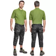 DAYBORO 3/4 kalhoty mech.zelená 60