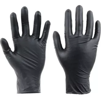 SPOONBILL BLACK rukavice nitril nepudr - 9 SPOONBILL BLACK rukavice nitril nepudr - 9