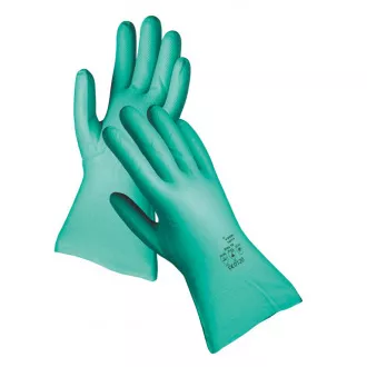 GREBE GREEN rukavice nitril zel. 33 cm 7 GREBE GREEN rukavice nitril zel. 33 cm 7