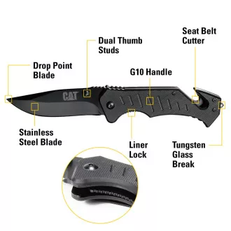 Caterpillar Zavírací lovecký nůž CT980012 Caterpillar Zavírací lovecký nůž CT980012