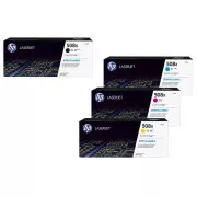 HP 508X (CF360X,CF361X,CF362X,CF363X) - toner, black + color (černý + barevný)