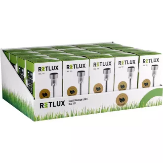 RGL 101 zahr. svítidlo solární CW RETLUX RGL 101 zahr. svítidlo solární CW RETLUX