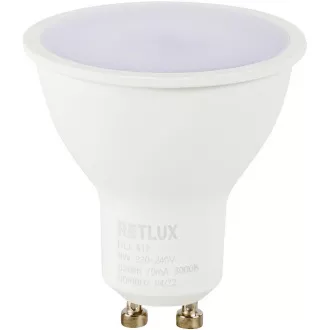 RLL 417 GU10 bulb 9W WW RETLUX RLL 417 GU10 bulb 9W WW RETLUX
