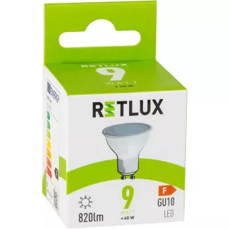 RLL 418 GU10 bulb 9W CW RETLUX RLL 418 GU10 bulb 9W CW RETLUX