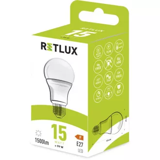 RLL 410 A65 E27 bulb 15W CW RETLUX RLL 410 A65 E27 bulb 15W CW RETLUX