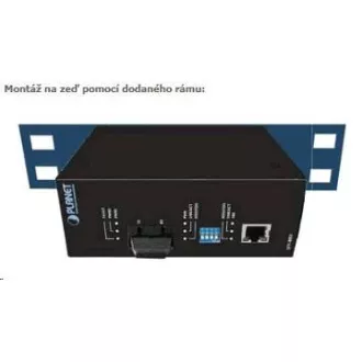Planet switch IGS-801T, průmysl.verze 8x10/100/1000, DIN, IP30, -40 až 75°C, 12-48V