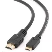 GEMBIRD Kabel HDMI - HDMI mini 1, 8m (v1.4, zlacené kontakty, stíněný)