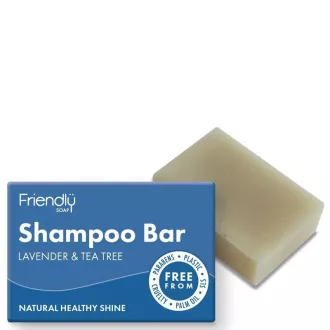 Friendly Soap Přírodní mýdlo na vlasy levandule a tea tree 95 g Friendly Soap Přírodní mýdlo na vlasy levandule a tea tree 95 g