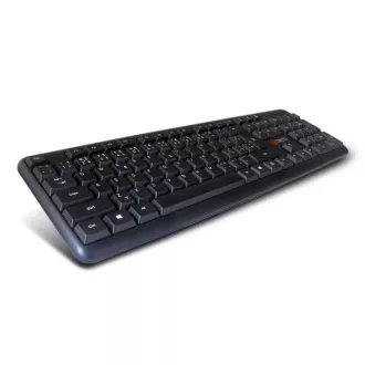 C-TECH klávesnice KB-102 USB, slim, black, CZ/SK C-TECH klávesnice KB-102 USB, slim, black, CZ/SK