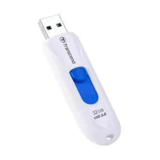 TRANSCEND Flash Disk 32GB JetFlash®790, USB 3.1 (R:90/W:25 MB/s) bílá/modrá TRANSCEND Flash Disk 32GB JetFlash®790, USB 3.1 (R:90/W:25 MB/s) bílá/modrá