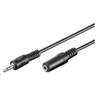 PREMIUMCORD Kabel audio 3, 5mm Jack - Jack prodlužovací 5m (M/F, stereo) PREMIUMCORD Kabel audio 3, 5mm Jack - Jack prodlužovací 5m (M/F, stereo)