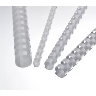 Plastové hřbety 8 bílé Plastové hřbety 8 bílé