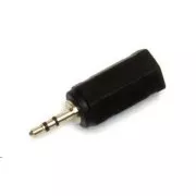 PREMIUMCORD Adaptér Jack 2, 5mm - Jack 3, 5mm, redukce (M/F)