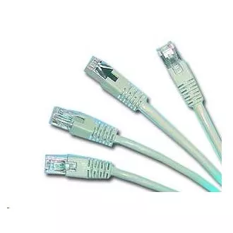 GEMBIRD kabel patchcord Cat5e stíněný FTP 0, 5m, šedý